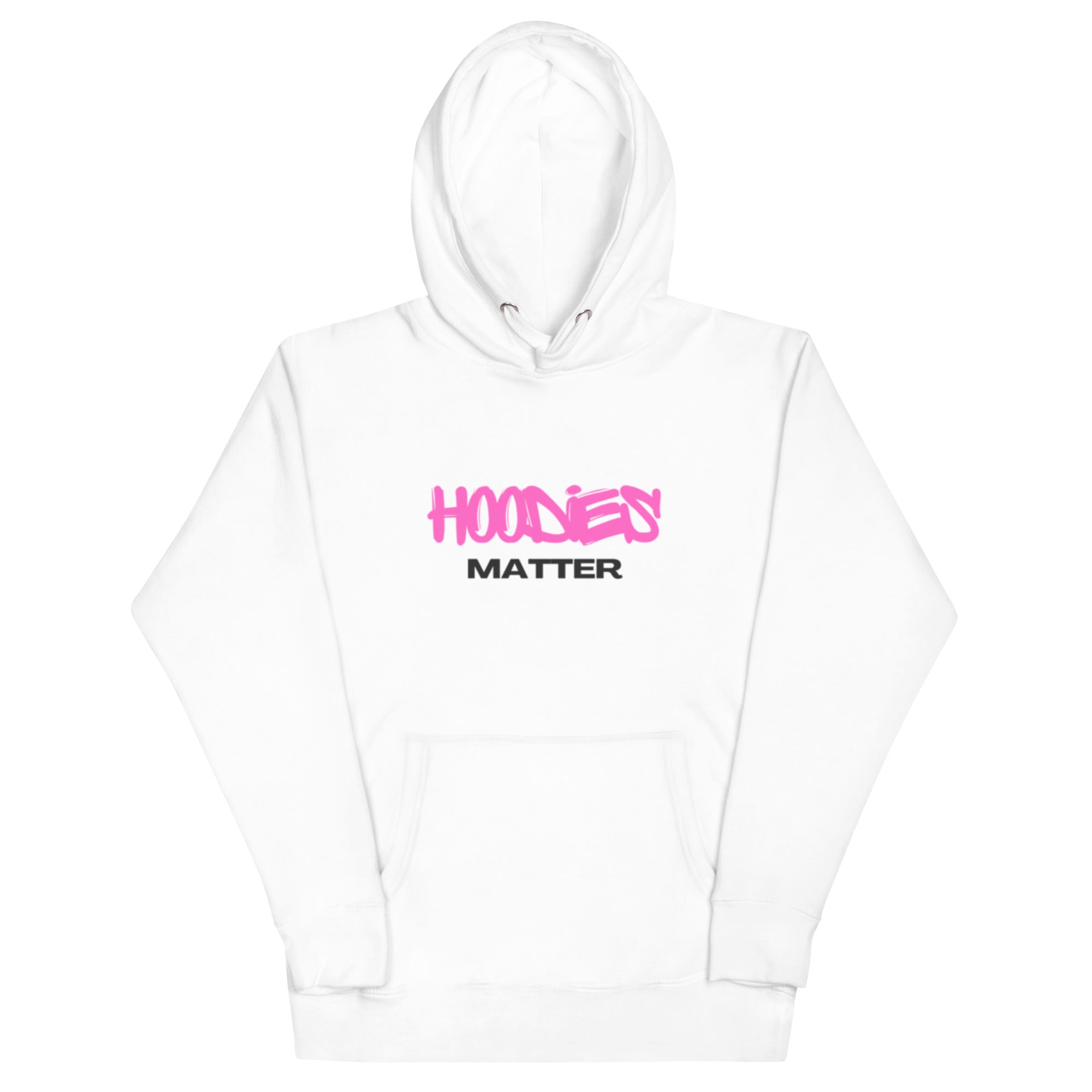 HOODIES MATTER "OG" HOODIE (PINK LOGO)